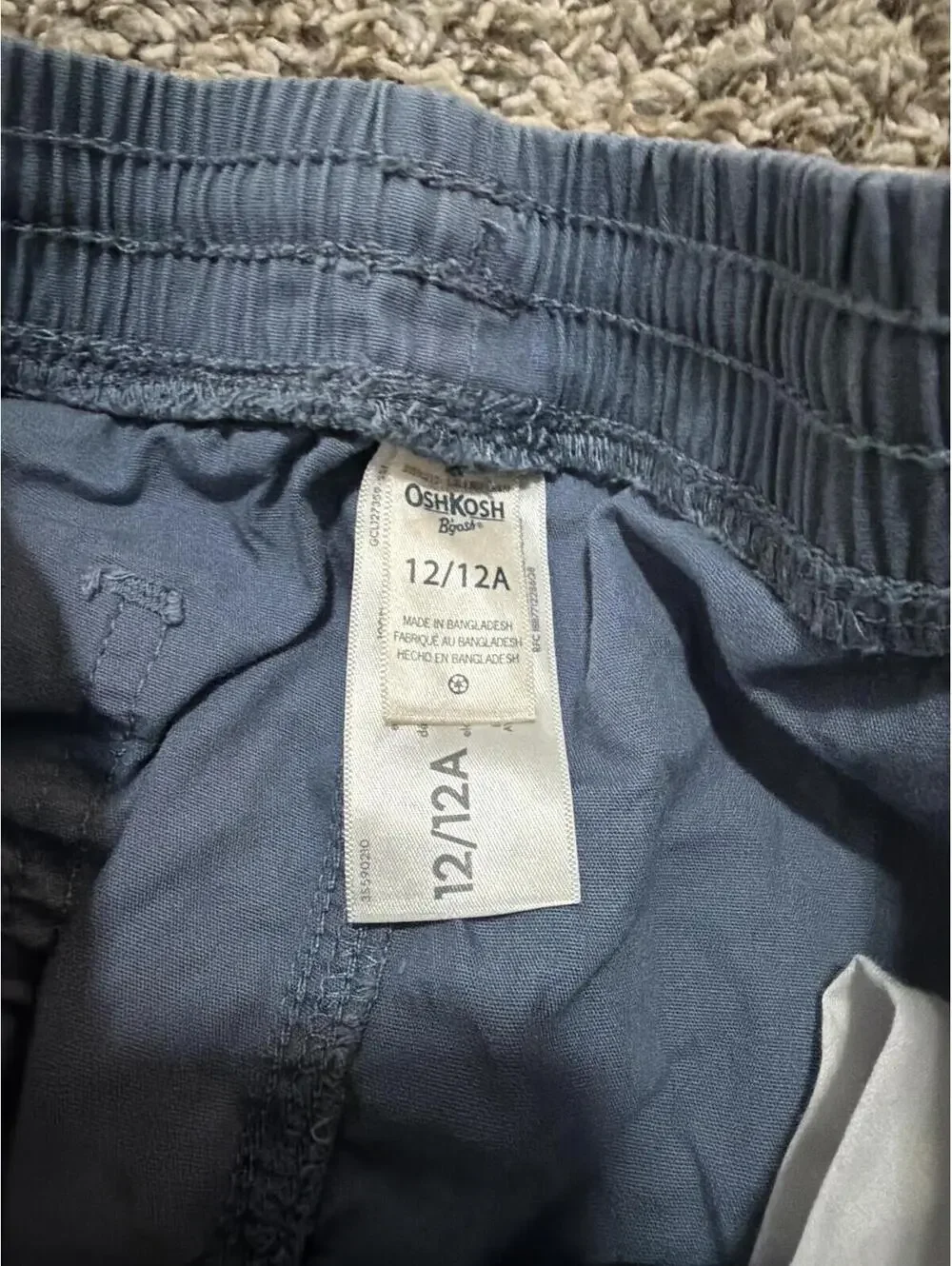 OshKosh B'gosh Boys Twill Pants 12/12A